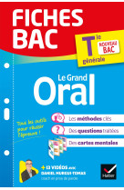 Le grand oral tle generale bac 2022