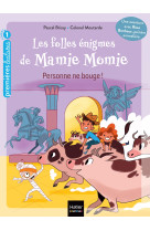 Les folles enigmes de mamie momie t06 personne ne bouge