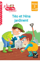 Teo et nina jardinent cp niveau 2