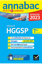 Specialite hggsp tle generale annales 2023