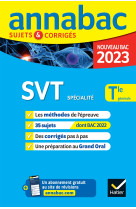 Specialite svt tle generale annales 2023