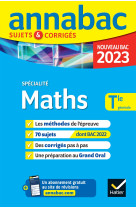 Specialite maths tle generale annales 2023