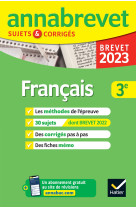 Francais brevet annales 2023