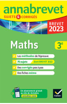 Maths brevet annales 2023