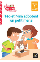 Teo et nina adoptent un petit merle cp niveau 2