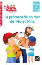 La promenade en mer de teo et nina cp niveau 3