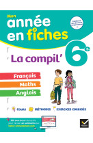 Francais, maths et anglais fiches de revision 6e