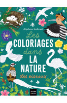 Les coloriages dans la nature - les oiseaux