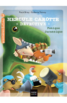 Hercule carotte, detective t09 panique jurassique cp/ce1