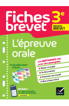 Fiches brevet l'epreuve orale 3e brevet 2023 - fiches de revision & quiz