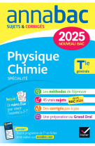 Annabac 2025 physique-chimie tle generale (specialite)