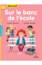 Sur le banc de l'ecole