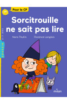 Sorcitrouille ne sait pas lire