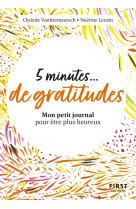 Petit livre - 5 minutes de gratitude