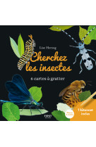 Cartes a gratter - cherchez les insectes