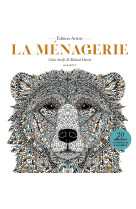 La menagerie - edition artiste - 20 affiche s a colorier et a encadrer