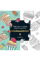 Petit livre a colorier - gourmandises