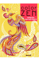 Color zen - animaux fantastiques (phenix)