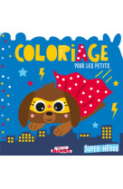 Coloriage pour les petits - super heros