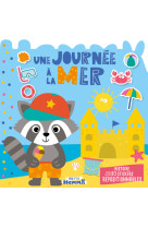 Histoire avec stickers - une journee a la mer