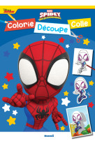 Marvel spidey et ses amis extraordinaires - colorie, decoupe, colle