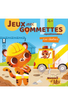 Jeux avec gommettes repositionnables les chantiers