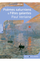 Poemes saturniens & fetes galantes