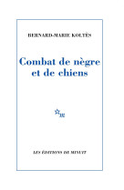 Combat de negre et de chiens