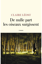 De nulle part les oiseaux surgissent