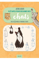 10 etapes pour dessiner les chats