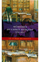 Memoires du comte beugnot - ancien ministre (1783-1815)