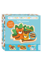 Mes puzzles evolutifs a toucher - maman et bebe