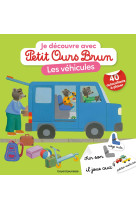 Je decouvre les vehicules avec petit ours b run 3 ans