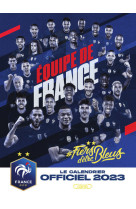 Le calendrier officiel 2023 de l'equipe de france