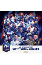 Le calendrier officiel 2024 de l'equipe de france