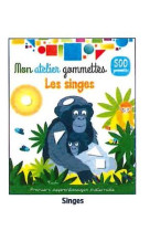 Mon atelier gommettes les singes