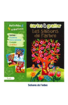 Les saisons de l'arbre cartes a gratter