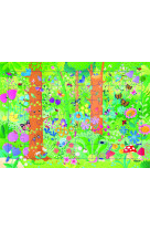 Puzzle illustre 48 pieces les petites betes du jardin