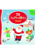 70 autocollants - noel