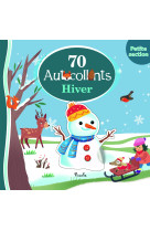 70 autocollants - hiver