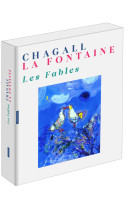 Les fables de la fontaine illustrees par ch agall (coffret)