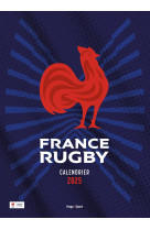 Calendrier mural france rugby 2025