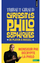 Curiosites philosophiques. de platon a russell