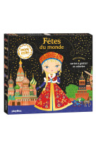 Mon coffret fetes du monde - cartes a gratter et a colorier