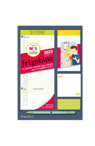 Mini frigobloc mensuel 2023 - calendrier d'orga. familiale 12 mois (sept. 2022 - aout. 2023) - le ca