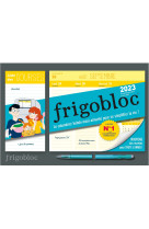 Mini frigobloc hebdomadaire 2023 - calendrier d'orga. familiale / semaine (sept. 2022- aout. 2023) -