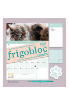 Frigobloc mensuel 2023 chats (de sept. 2022 a dec. 2023) - calendrier d'organisation familiale