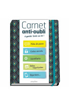 Carnet anti oubli - a garer toute sa vie !