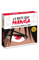 La boite quiz manga - pour les fans de mangas et d'anime !