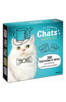 La boite quiz chats - 350 questions et infos pour tout savoir sur votre animal prefere !